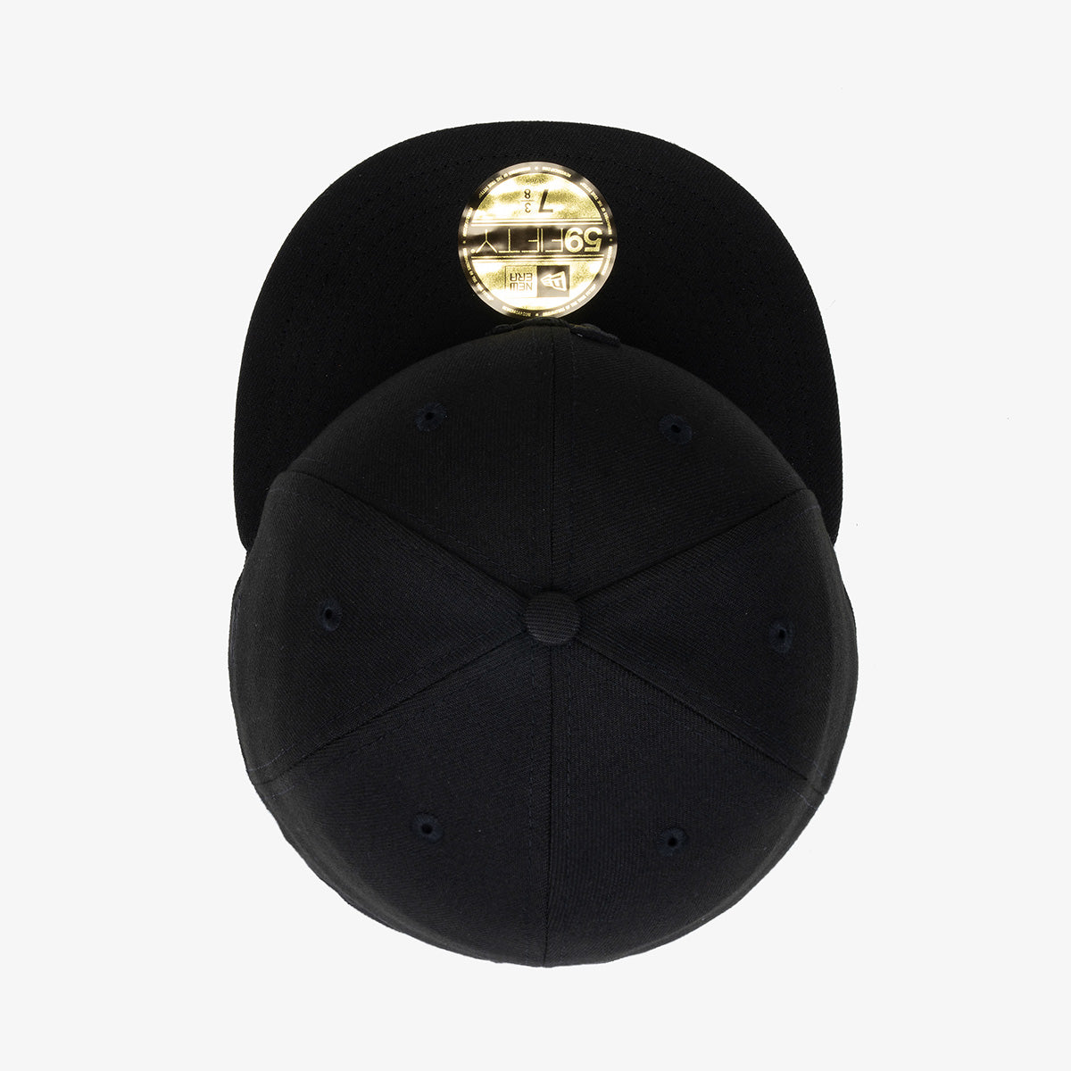 NEW ERA 59fifty kappe Los Angeles Dodgers, Schwarz/Schwarz