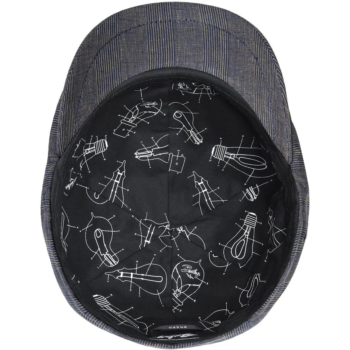 Bailey of Hollywood alsen flatcap,Marine