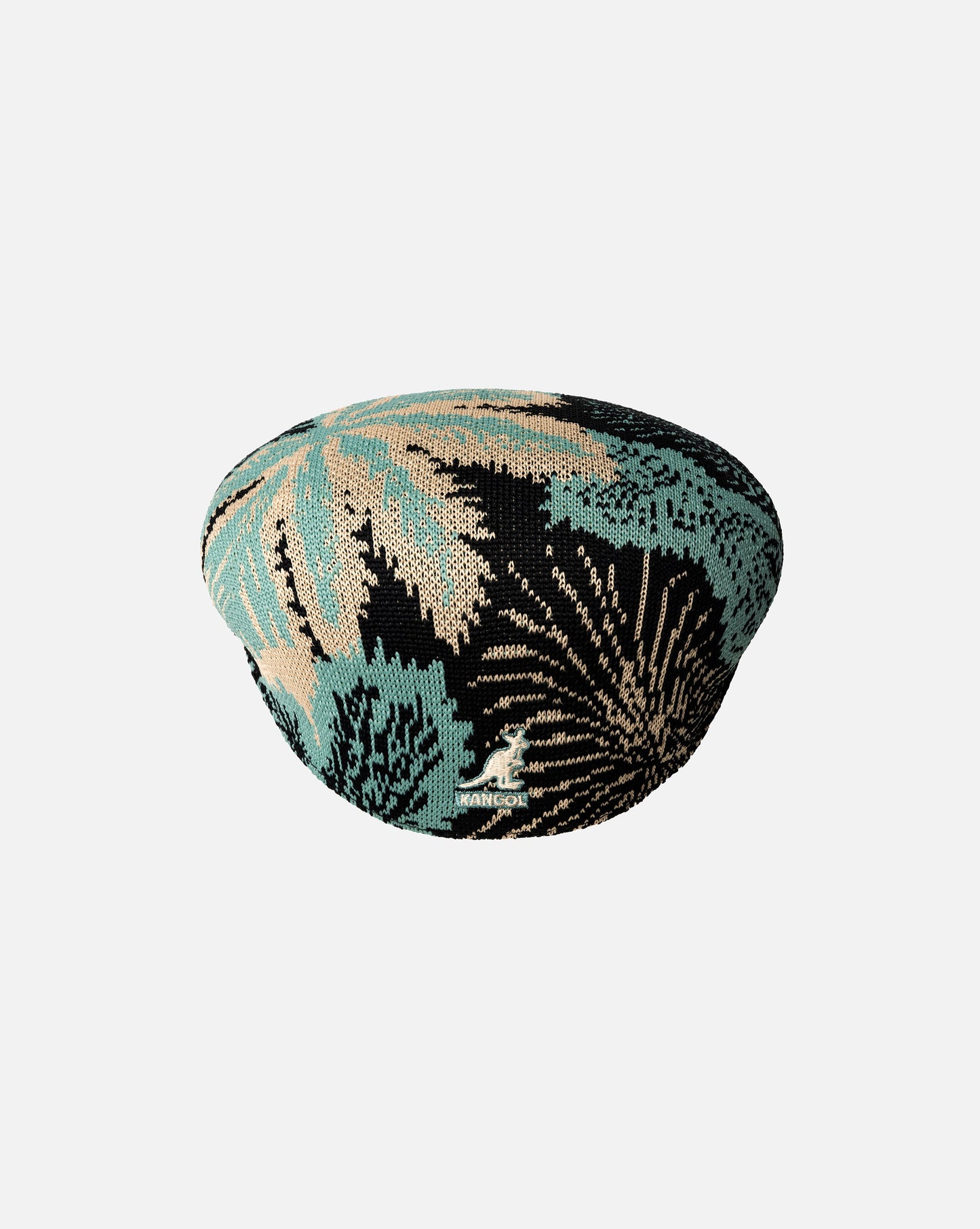 Kangol Anemone 504 Flatcap Schirmmütze, Schwarz