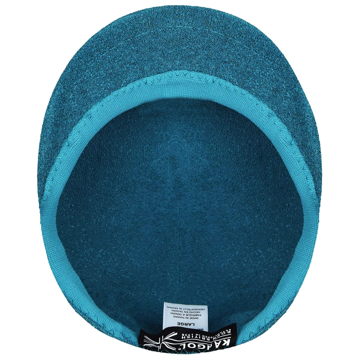 Kangol bermuda clery flatcap teal, Grün