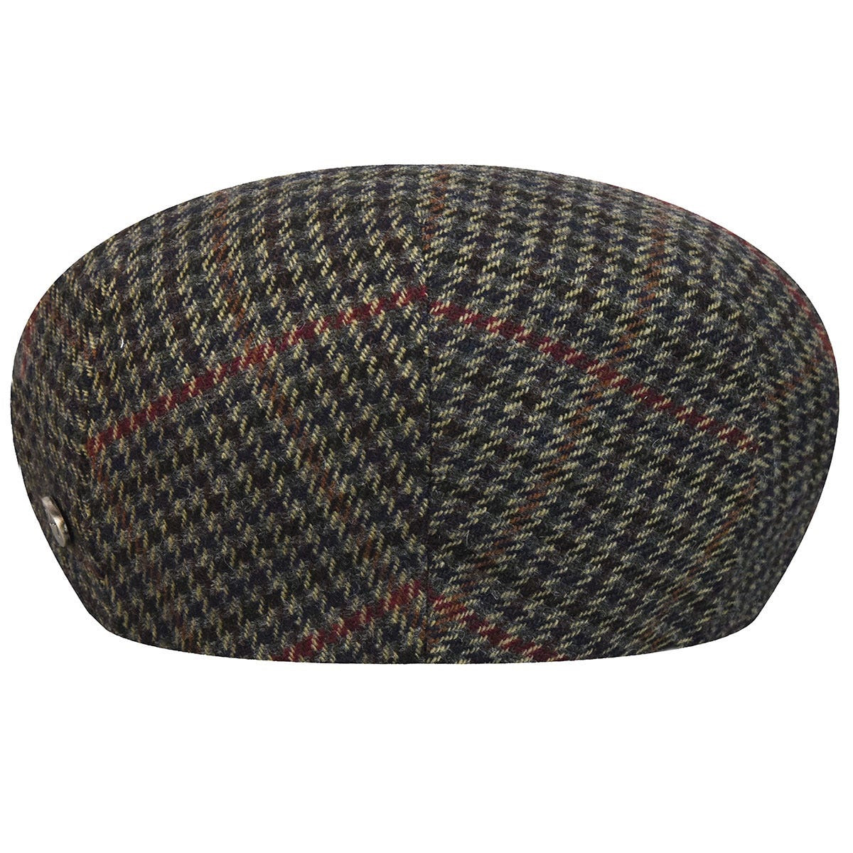 Bailey of Hollywood lord plaid flatcap, Grün