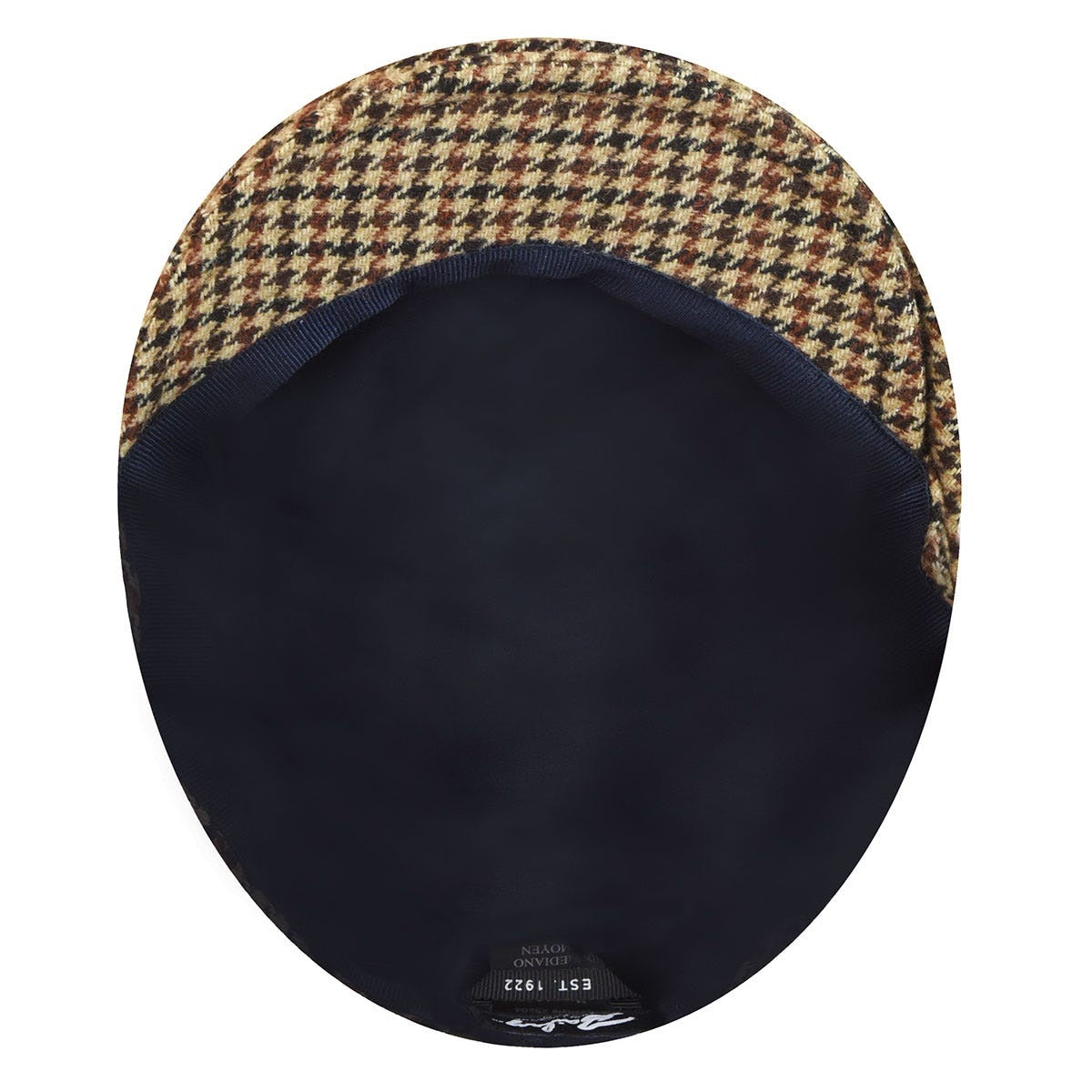 Bailey of Hollywood lord plaid flatcap, Camel Braun