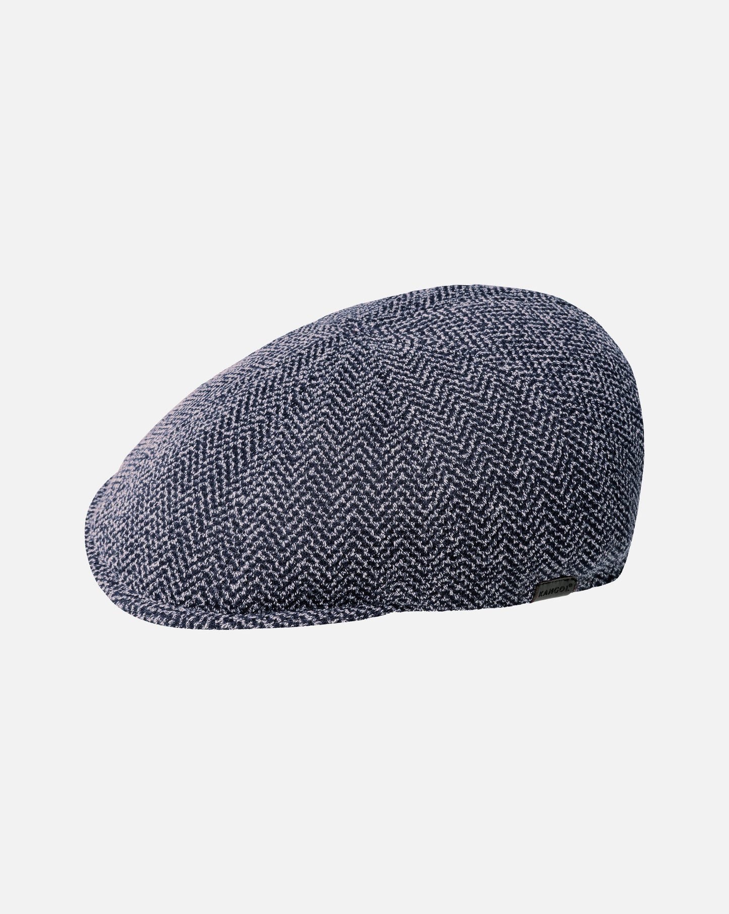 Kangol pattern 504 flatcap, Dunkelblau