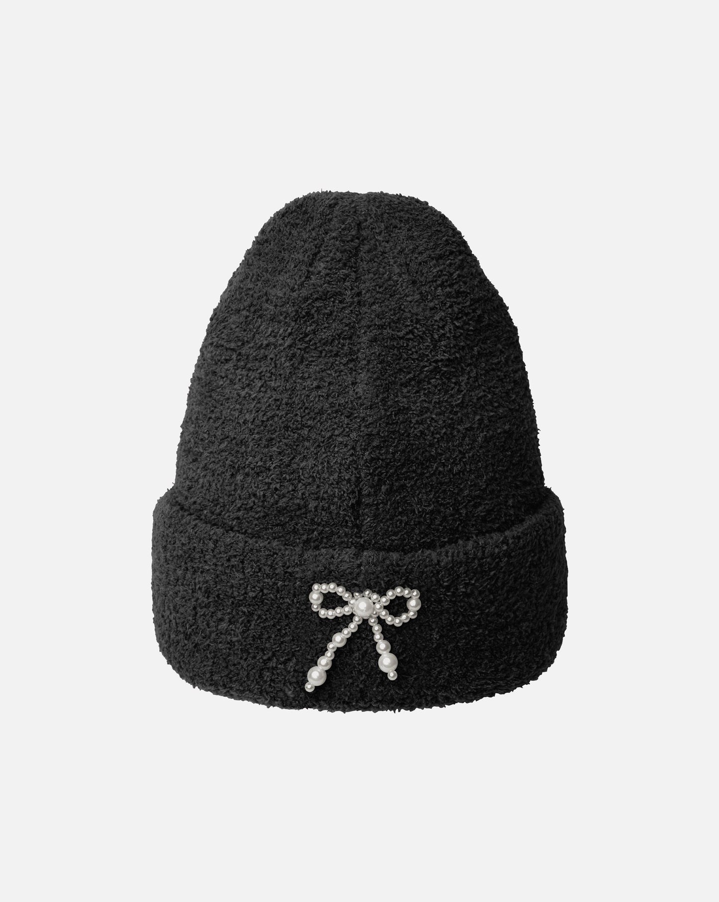 Kangol pearl Muetze, Schwarz