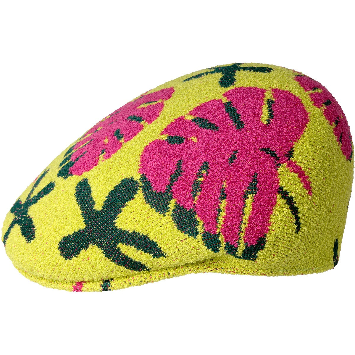 Kangol plant love 504 flatcap sulphur, Gelb