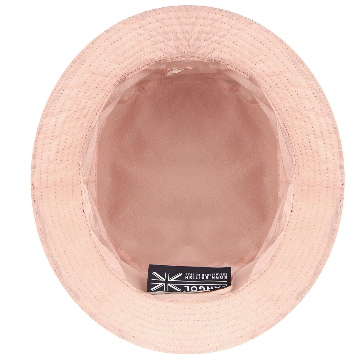 Kangol pucker check bucket fischerhut, Rot