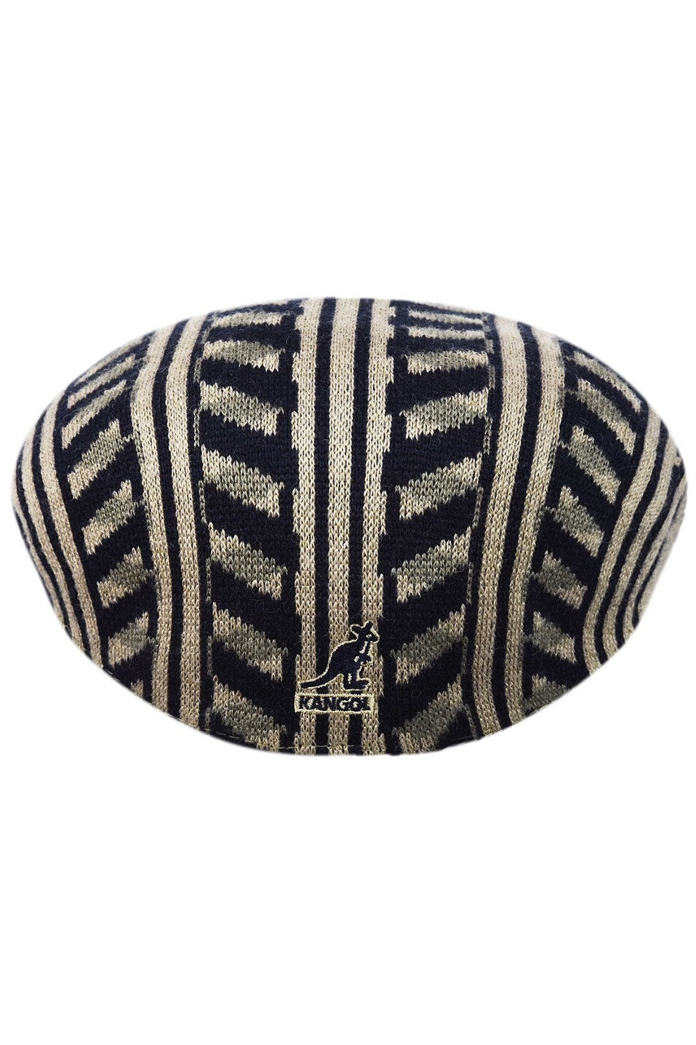 Kangol retro geo 504 flatcap, Beige