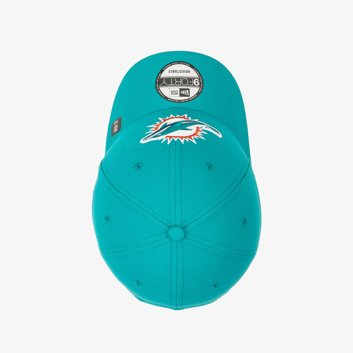NEW ERA 9forty kappe Miami Dolphins the league, Tuerkisblau