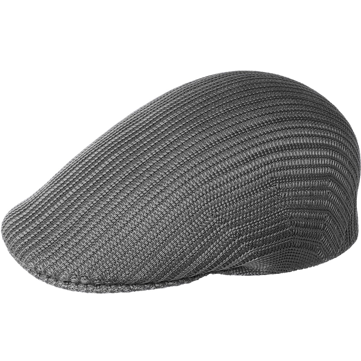 Kangol tropic rib 507 flatcap, Grau