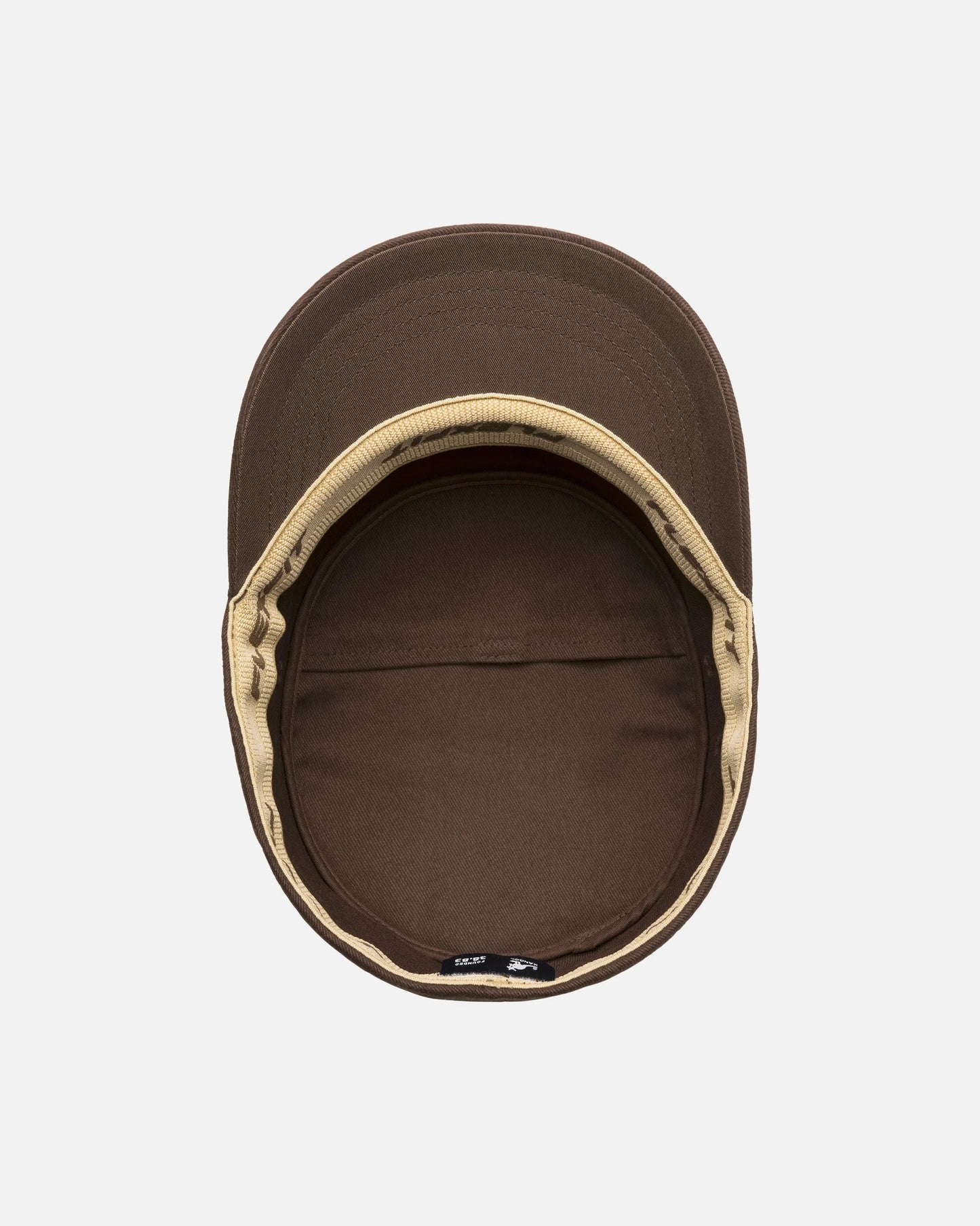 Kangol twill army cap, Braun