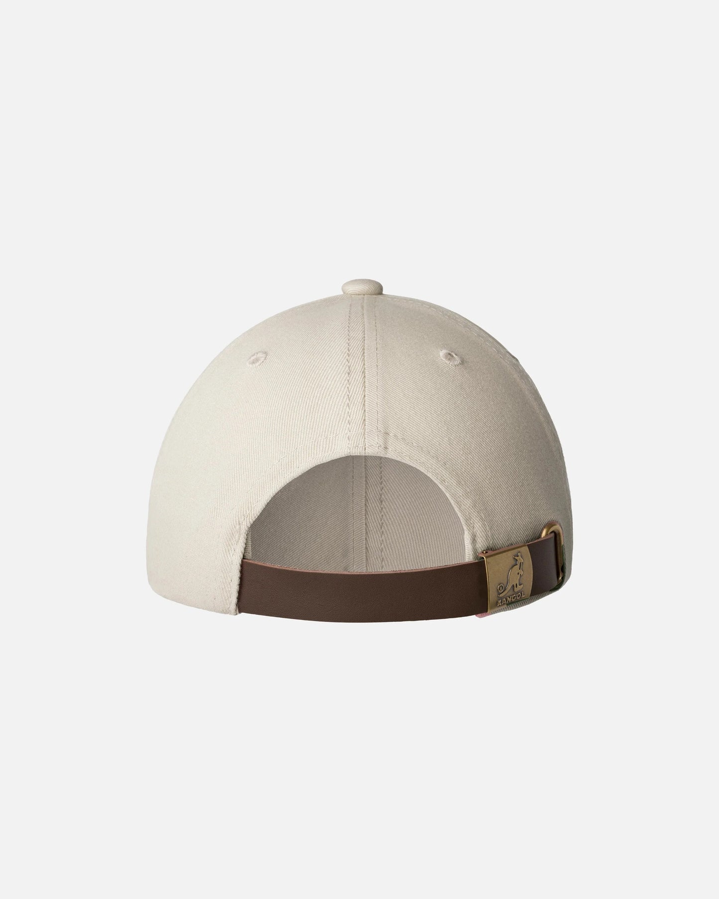 Kangol washed cotton adjustable baseball cap, Beige