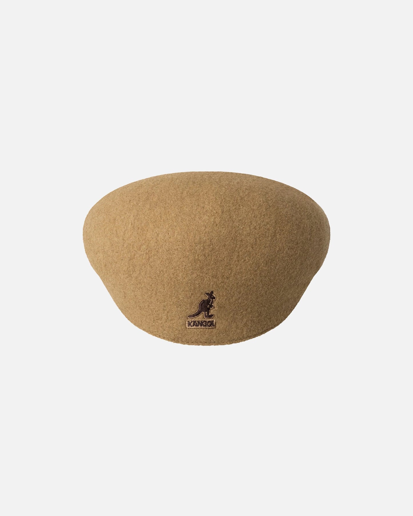 Kangol schiebermütze wolle 504 camel, Braun