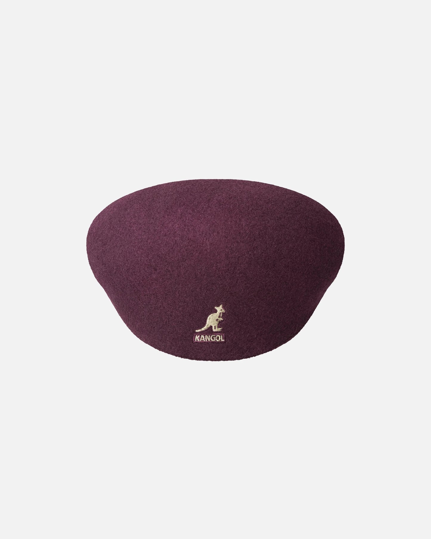 Kangol schiebermütze wolle 504, Bordeaux Rot