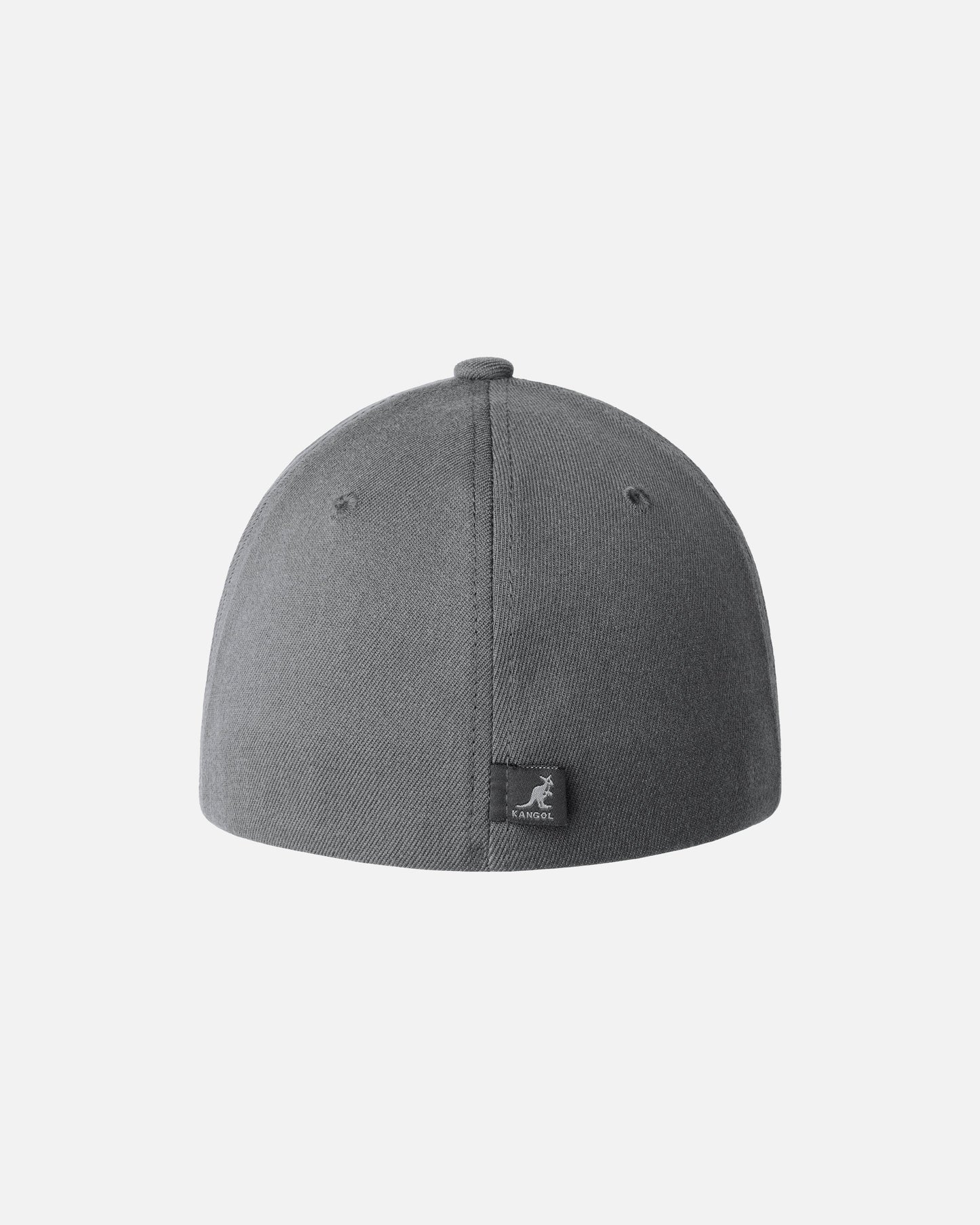Kangol wool flexfit baseball cap, Grau