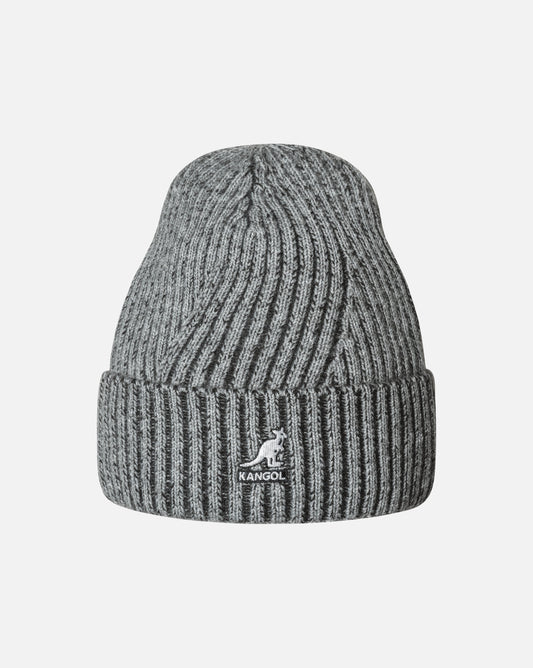 Kangol 2 tone cuff Muetze, Grau
