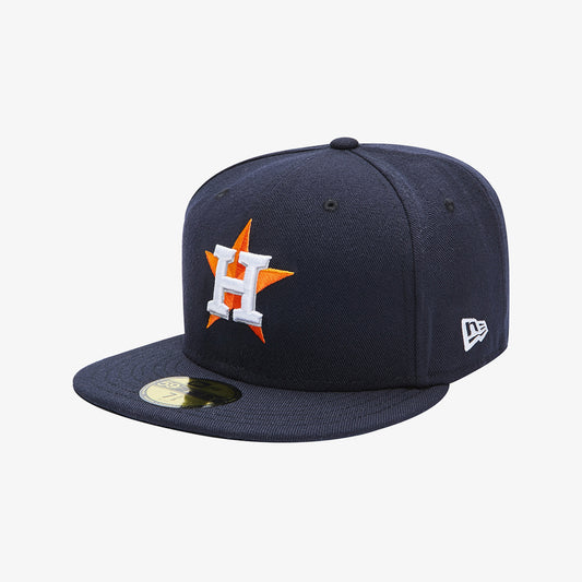 NEW ERA 59fifty kappe houston astros authentic on field home, Blau
