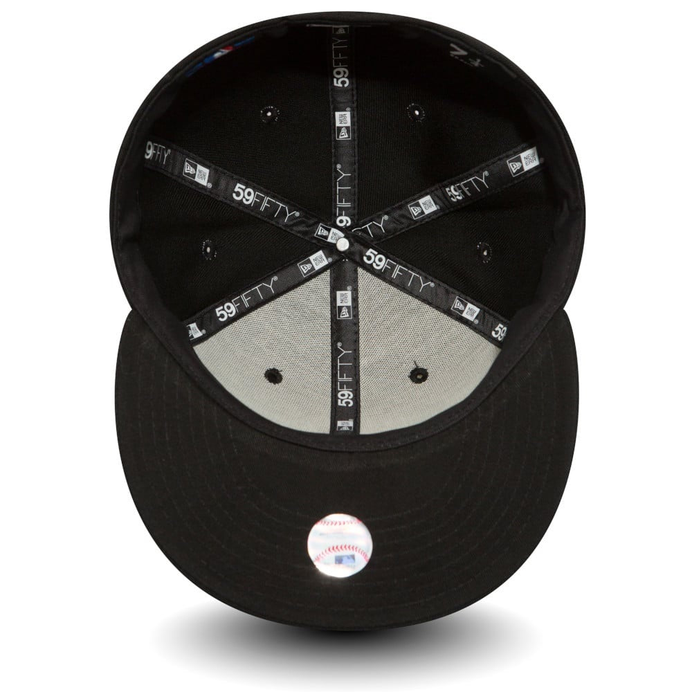 NEW ERA 59fifty kappe new york yankees essential, Schwarz