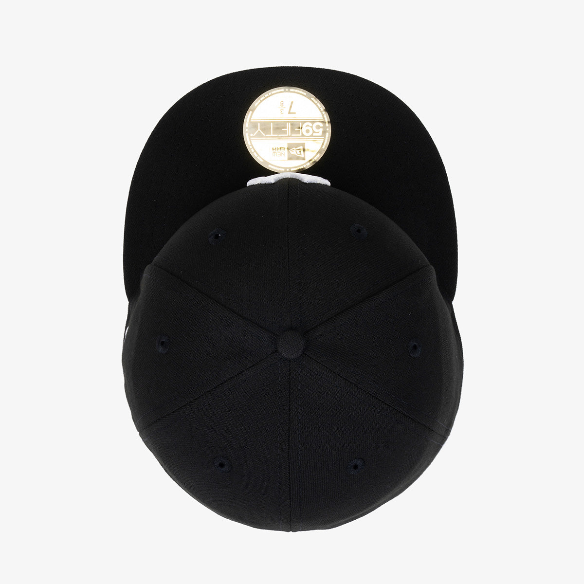 NEW ERA 59fifty kappe new york yankees essential, Schwarz