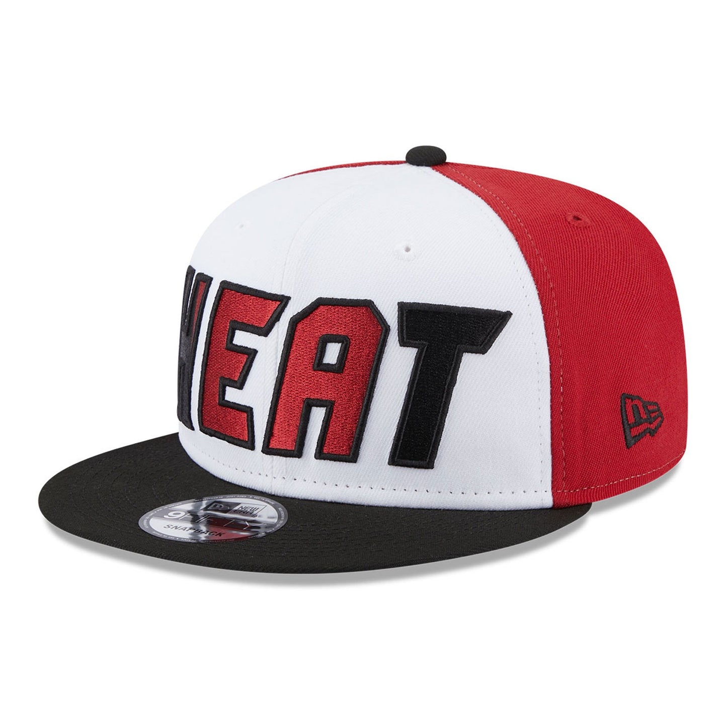 NEW ERA 9fifty kappe miami heat nba back half, Rot