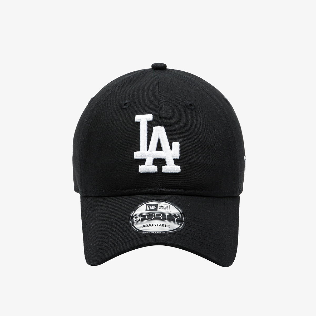 NEW ERA 9forty kappe los angels dodgers essential, Schwarz