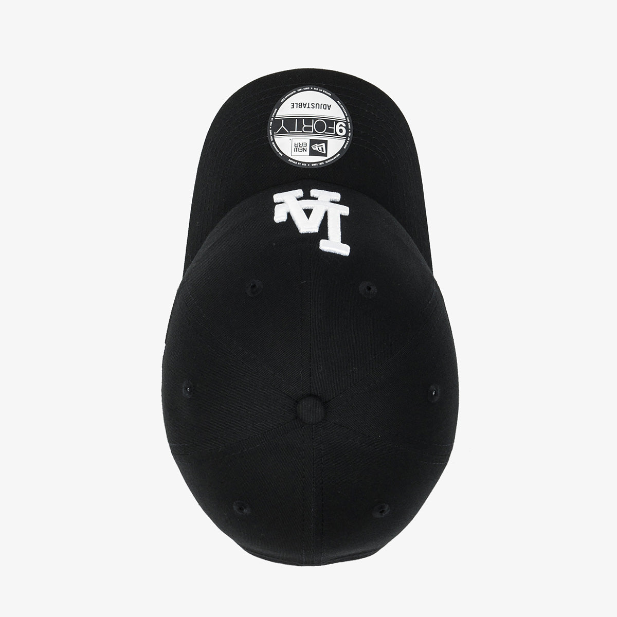 NEW ERA 9forty kappe los angels dodgers essential, Schwarz