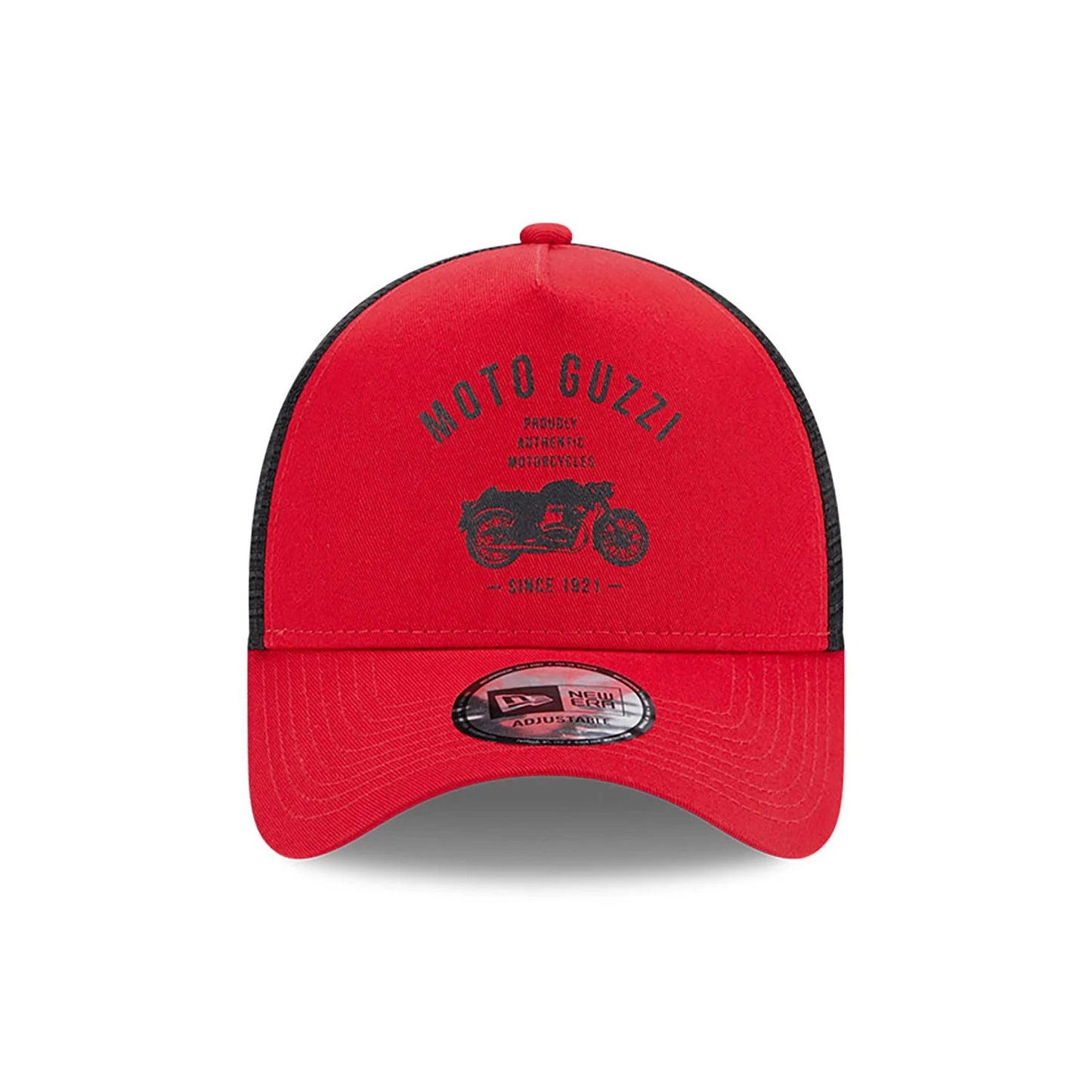 NEW ERA 9forty kappe moto guzzi heritage trucker, Rot