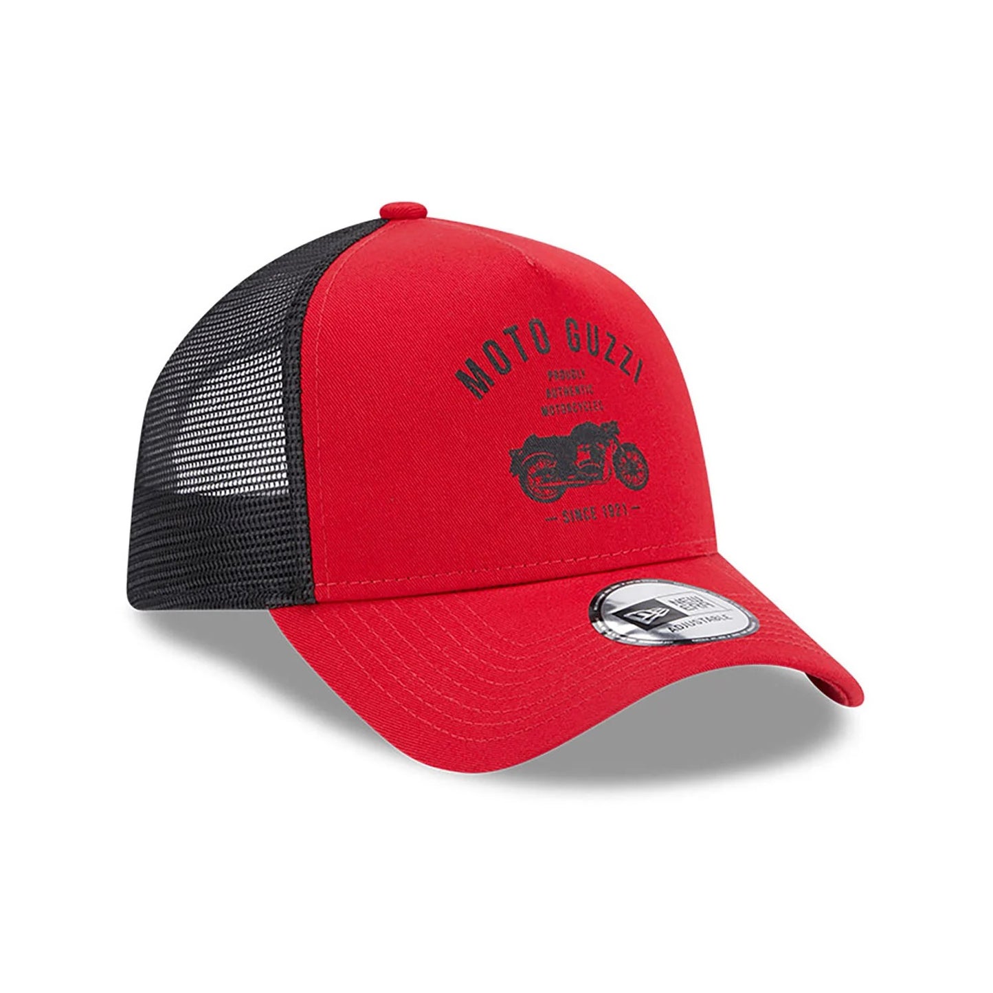 NEW ERA 9forty kappe moto guzzi heritage trucker, Rot