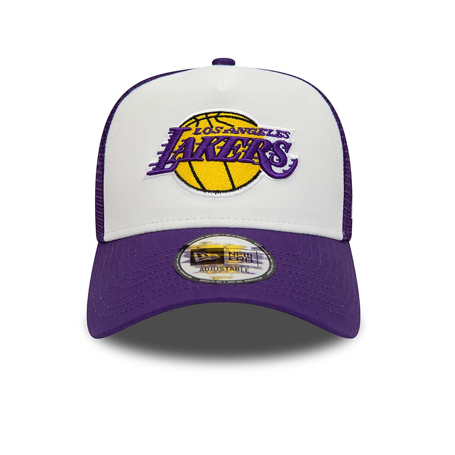 NEW ERA 9forty kappe los angeles lakers block trucker, Lila