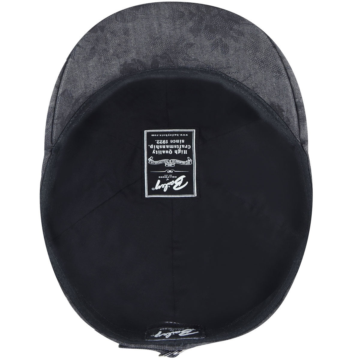 Bailey 1922 aden pub flatcap, Schwarz