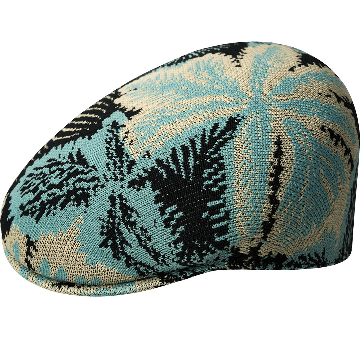 Kangol Anemone 504 Flatcap Schirmmütze, Schwarz