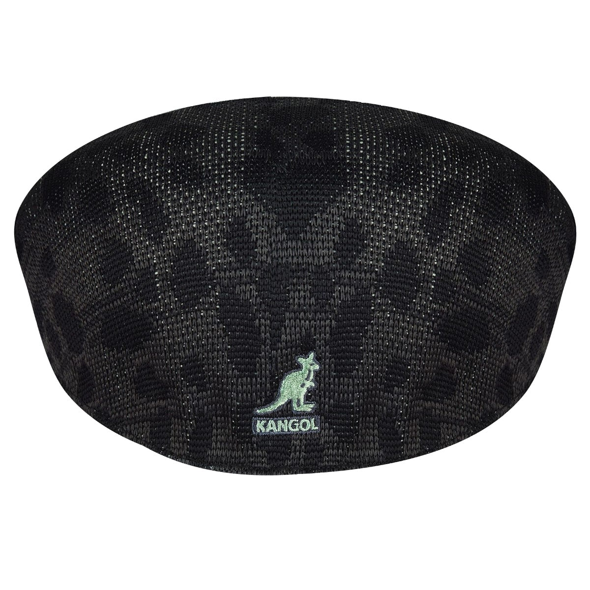 Kangol anicamo 504 flatcap, Dunkelgrau