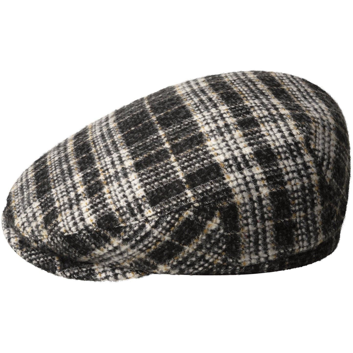 Bailey 1922 Axel Flatcap aus Wolle Mit Ohrenshutz, Schwarz