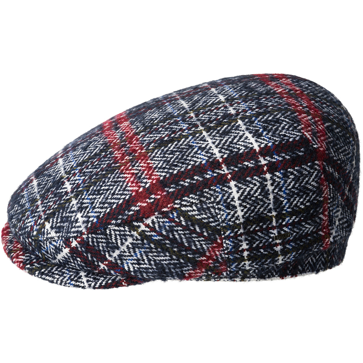 Bailey 1922 Axel Flatcap aus Wolle Mit Ohrenshutz, Dunkelblau