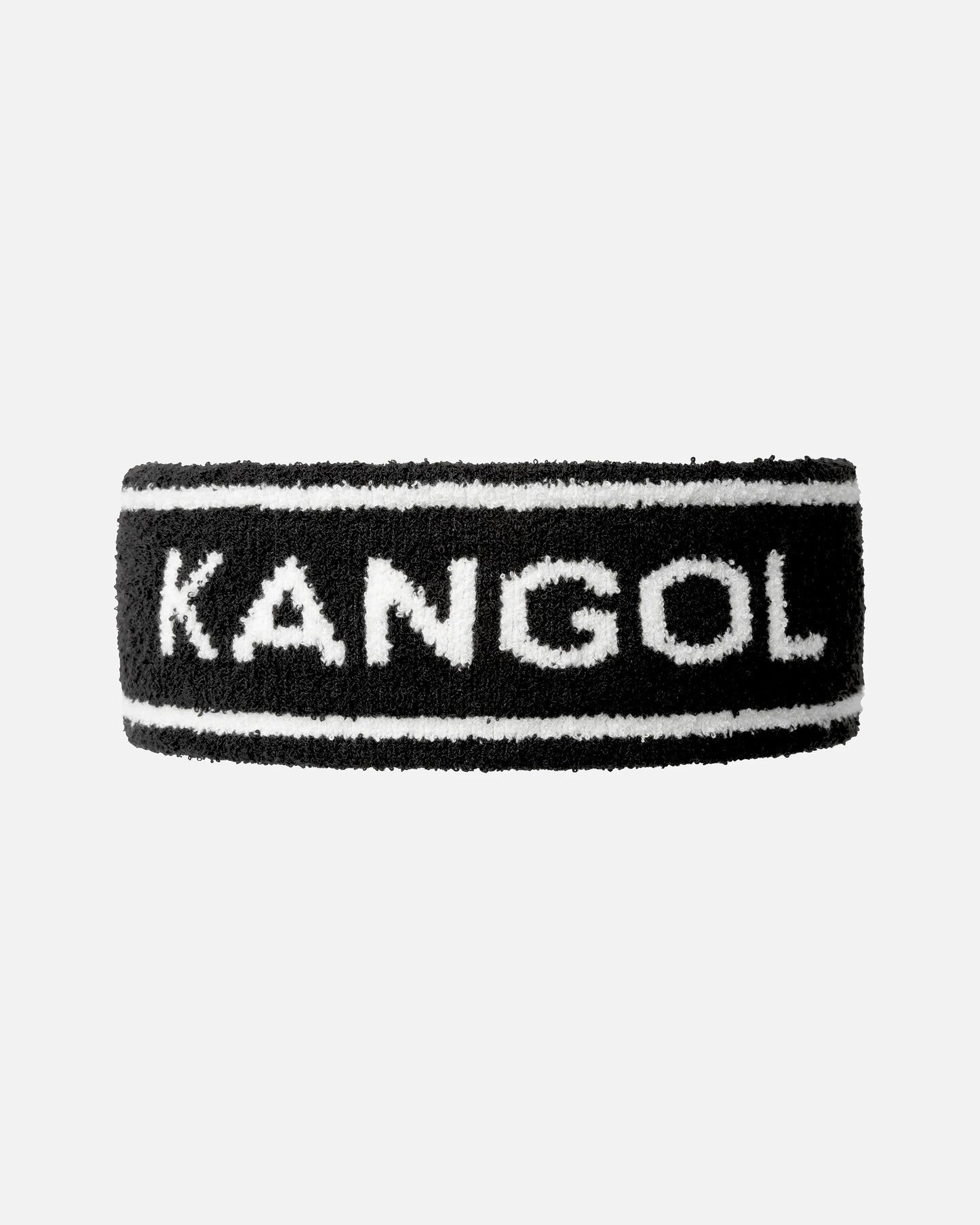Kangol bermuda stripe headband, Schwarz