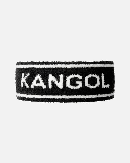 Kangol bermuda stripe headband, Schwarz
