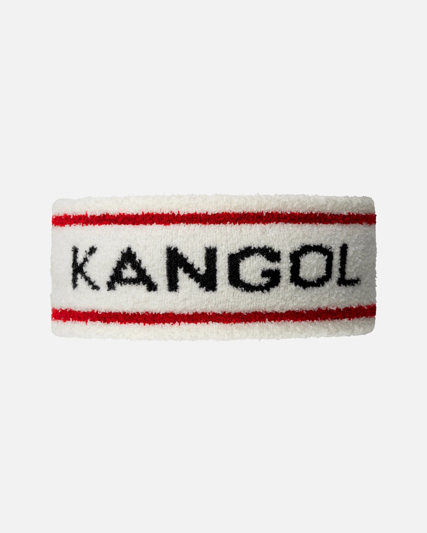 Kangol bermuda stripe headband, Weiß