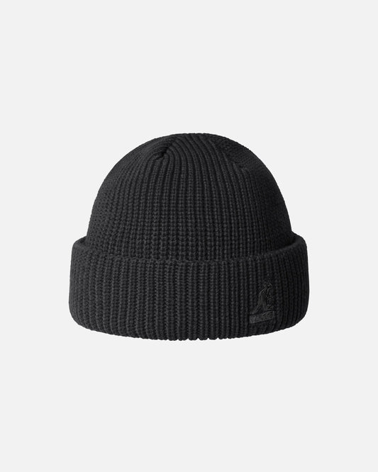 Kangol cardinal 2-way Muetze, Schwarz
