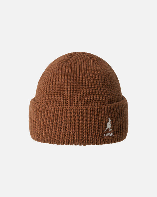Kangol cardinal 2-way Muetze, Braun