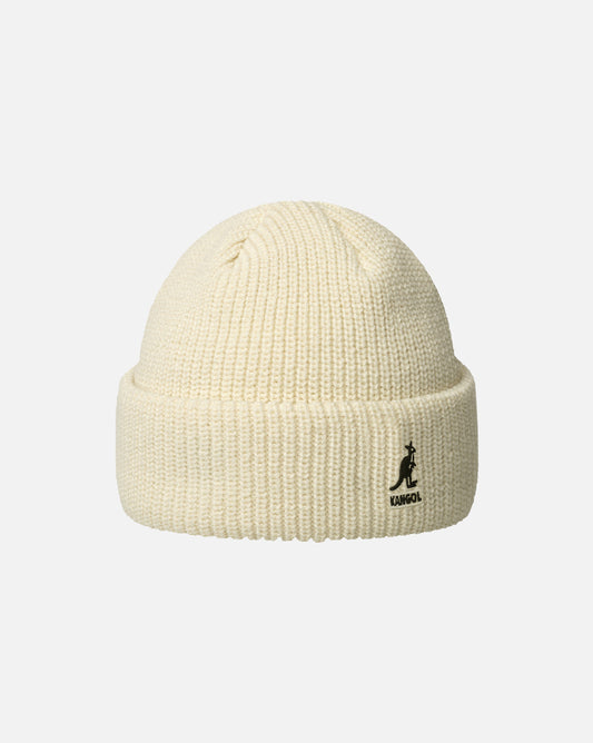 Kangol cardinal 2-way Muetze, Weiß