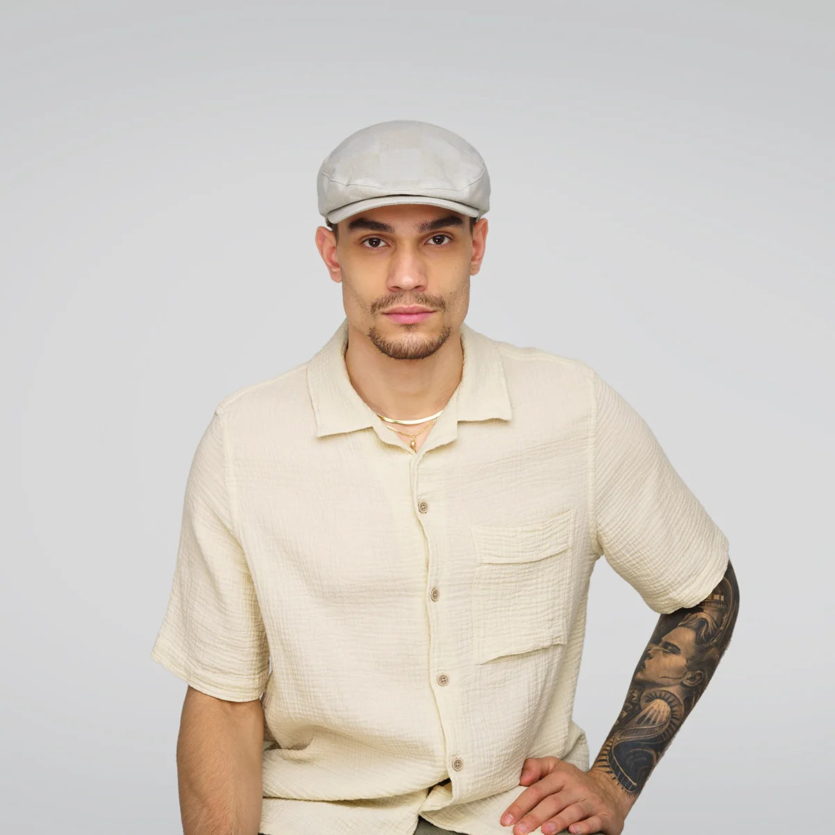 Bailey 1922 clave flatcap, Beige