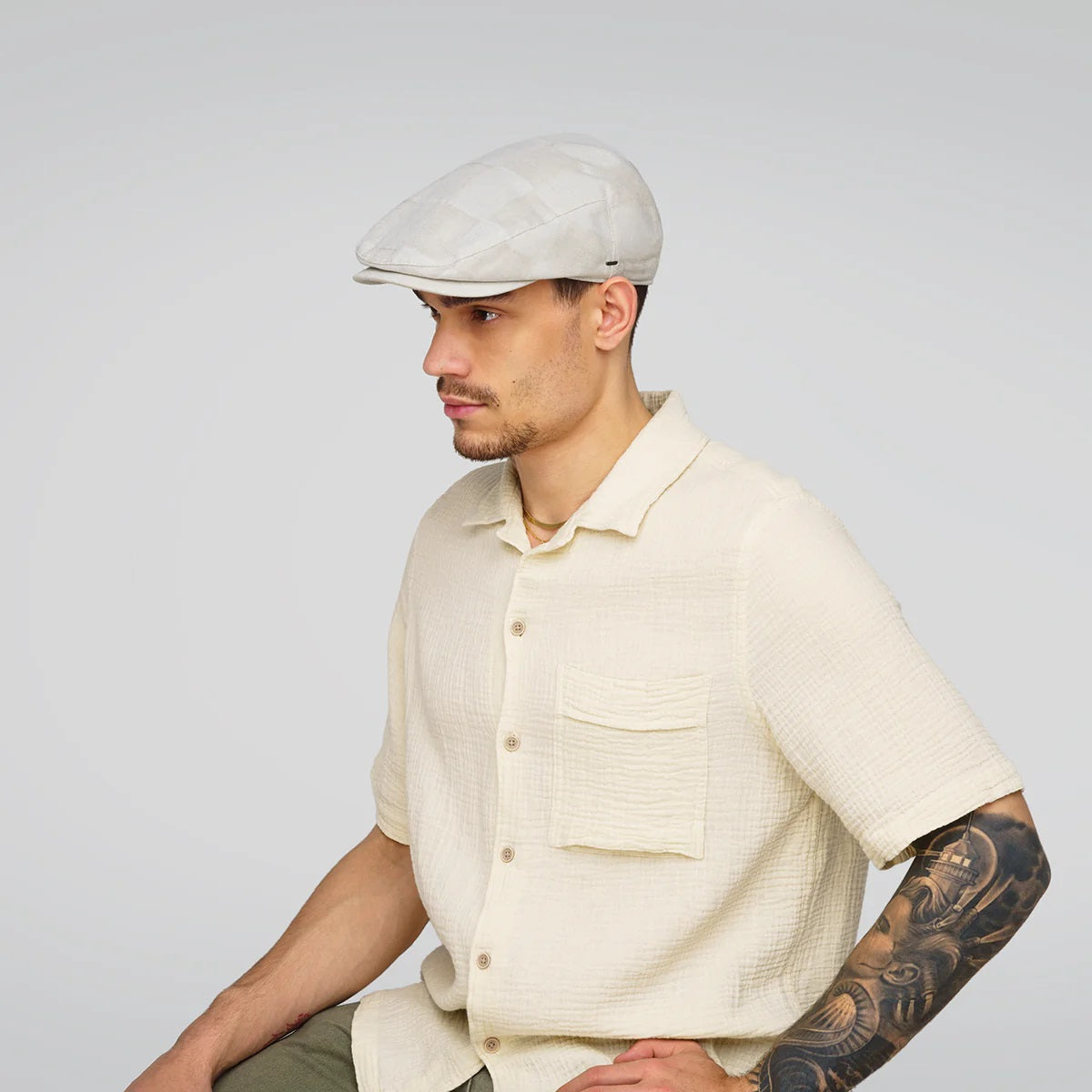 Bailey 1922 clave flatcap, Beige