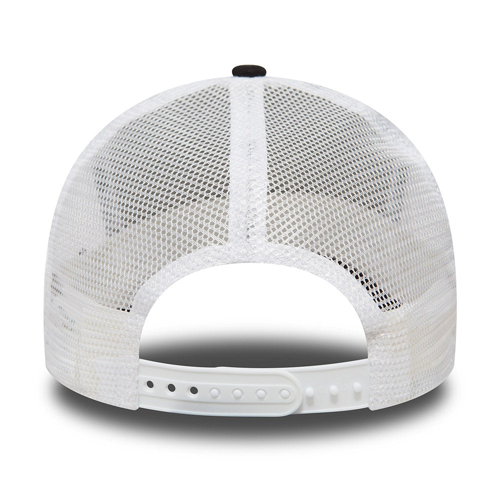 NEW ERA 9forty kappe new york yankees a-frame trucker, Schwarz