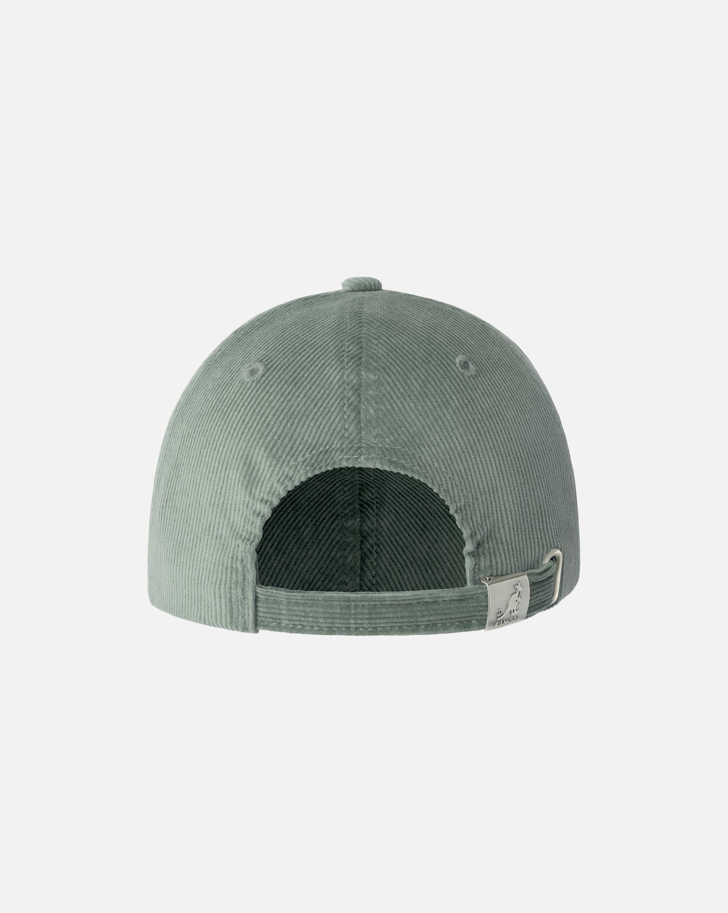 Kangol cord adjustable baseball cap, Oliv Grün