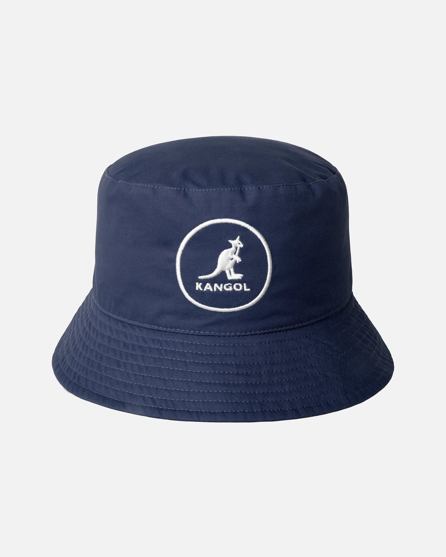 Kangol cotton bucket fischerhut, Marine