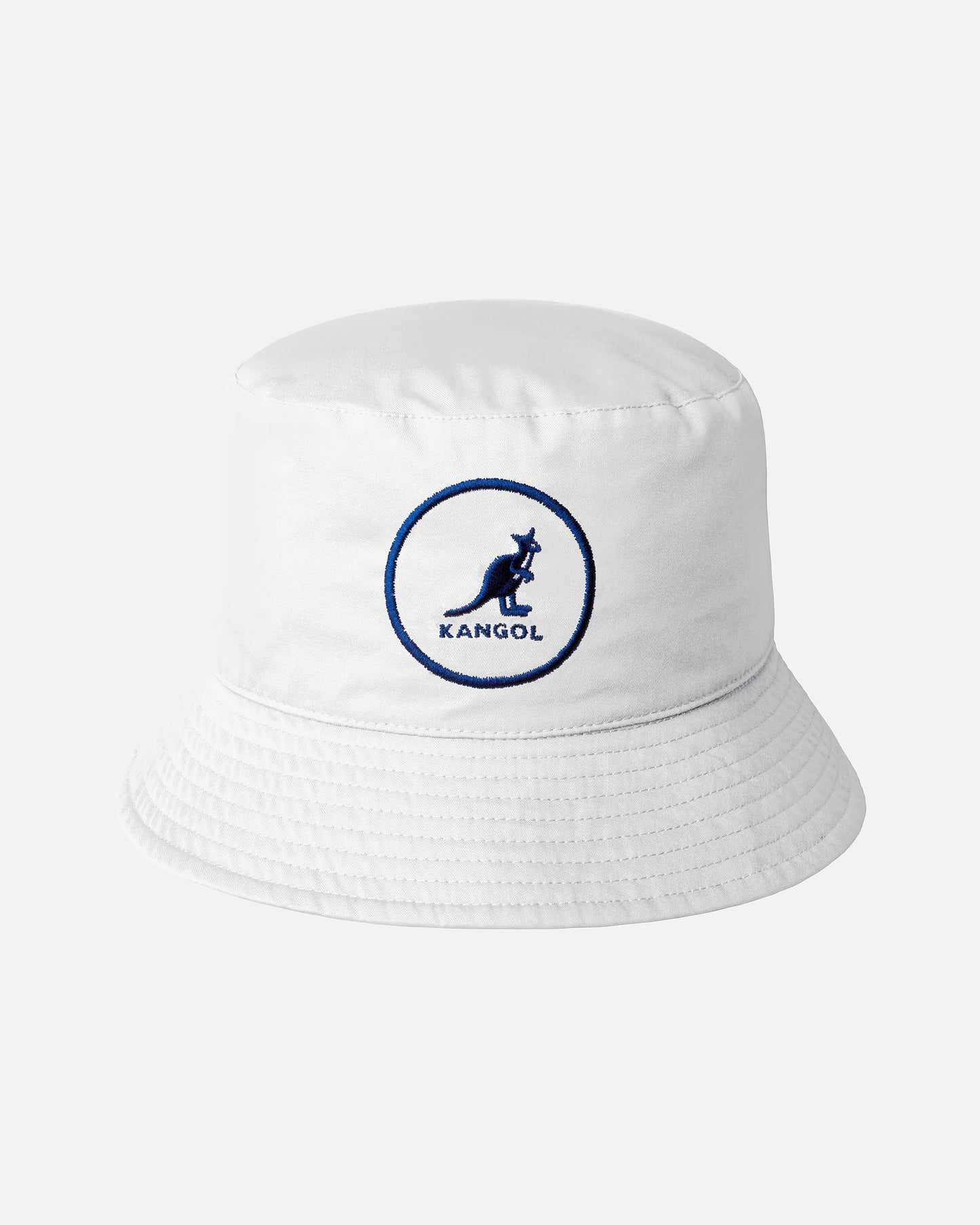 Kangol cotton bucket fischerhut, Weiß
