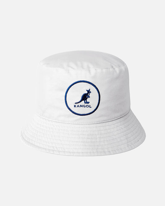 Kangol cotton bucket fischerhut, Weiß
