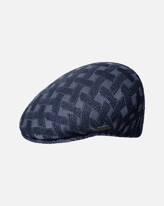 Kangol schiebermütze cross weave 504, Indigo Marine