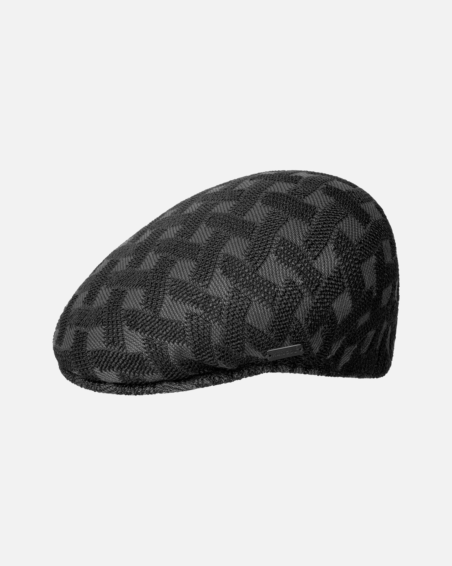 Kangol schiebermütze cross weave 504, Schwarz