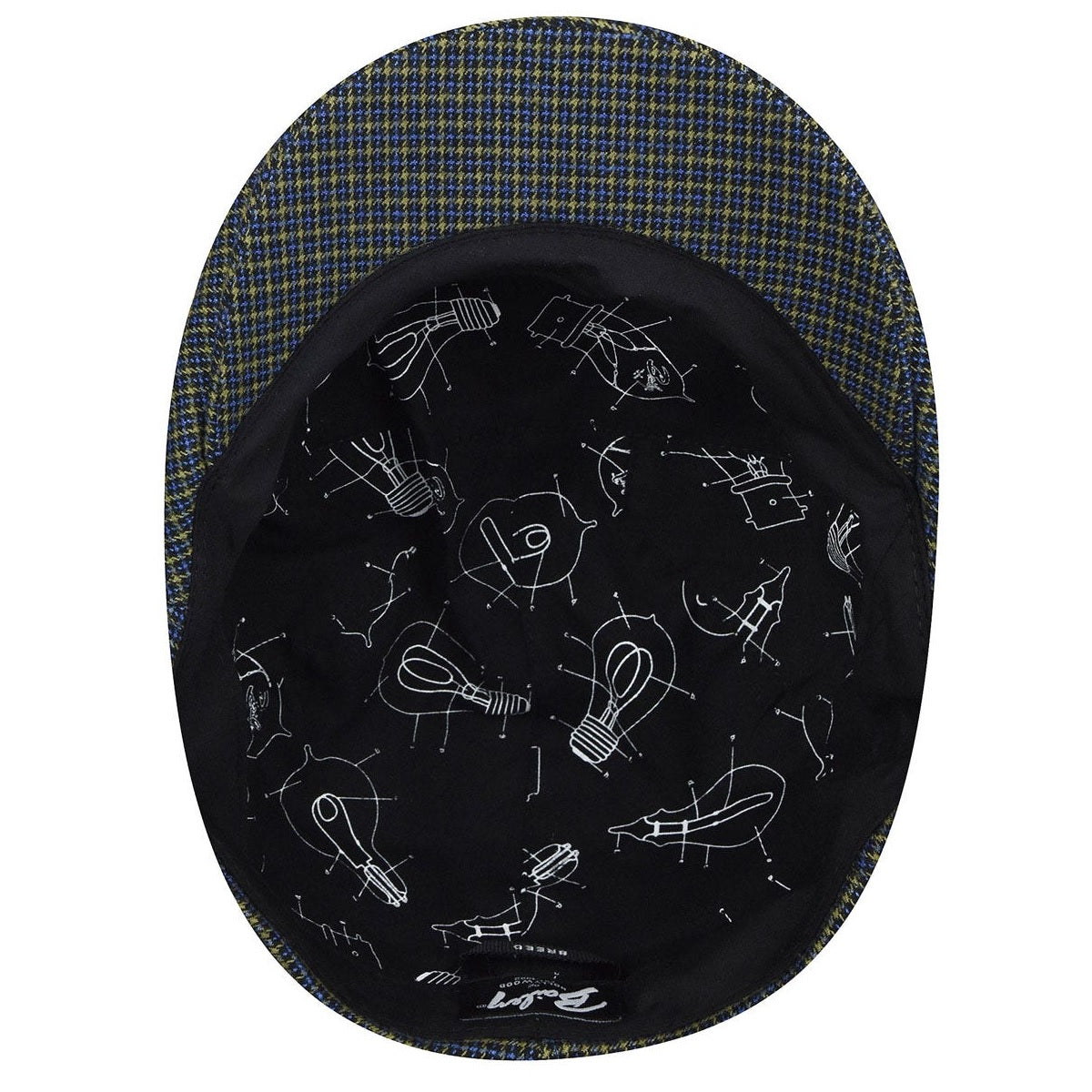 Bailey of Hollywood deller ivy flatcap, Marine