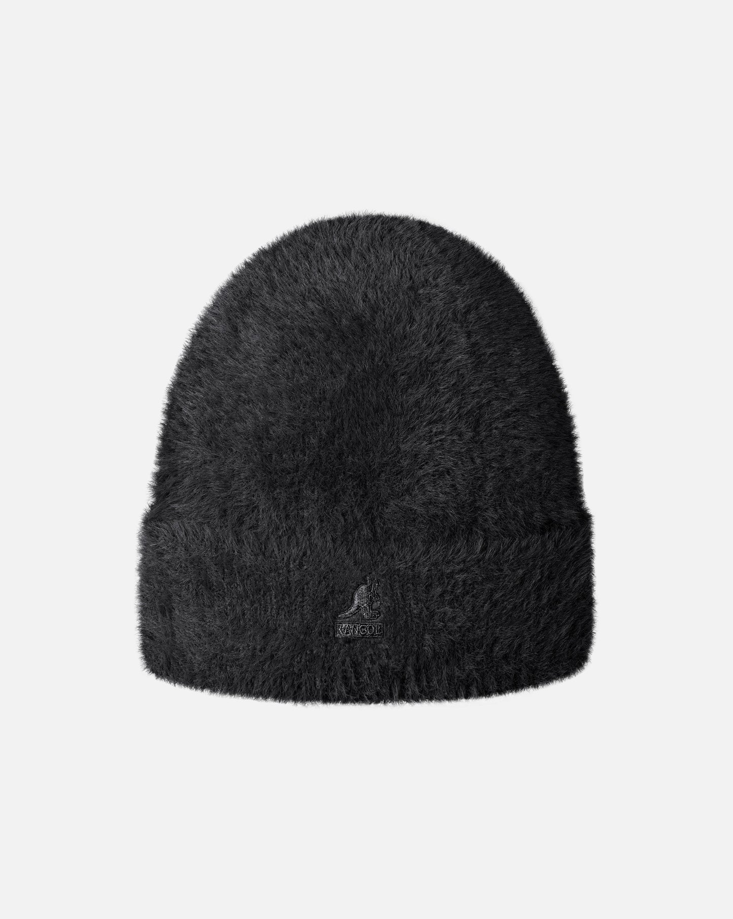 Kangol faux fur Muetze, Schwarz